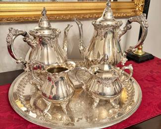 Silverplate Tea Service