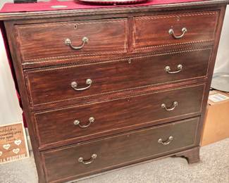 Georgian Style Mahogany Chest
