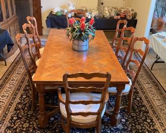 Comes with 2 extra leaves-25” each