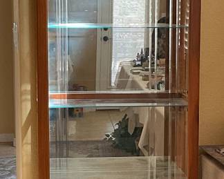 Curio cabinet-24x76x11