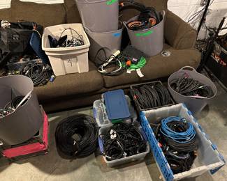 Audio and power cables