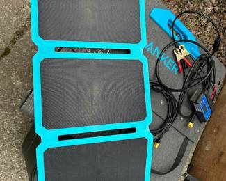 Solar panels for camping