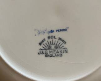 J. & G. Meakin "Chelsea Period" Dinnerware Set&nbsp;