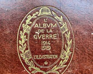 French L'Album de la Guerre 1914-1919 – Volumes 1 & 2 WW1 Photo Books 