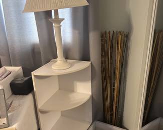 FURNITURE  CORNER SHELF  LAMP