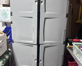 RUBBERMAID STORAGE CABINET