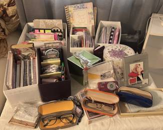 OFFICE SUPPLIES AND GLASSES