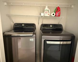 Nearly brand new LG washer/dryer set