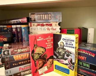 Vintage Horror Movie Set - VHS