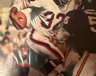 Autographed Buffalo Bills O.J. Simpson Photograph
