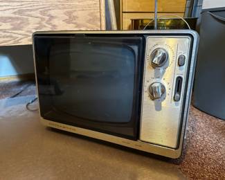 1970s Zenith Portable Black & White Television