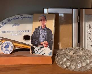 Bulova Modern Silver Picture Frame Clock