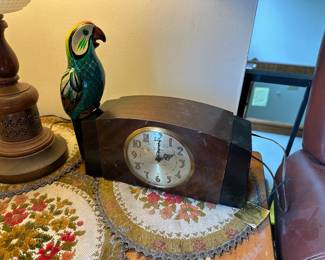 Mid Century Sessions Electric Westminster Chime Mantel Clock