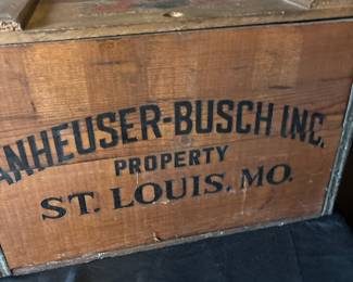 1876-1976 Anheuser Busch Inc. Centennial Beer Crate