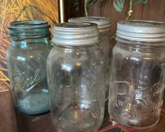 Vintage Mason Jars