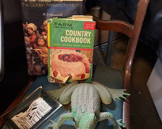 M.I. Hummel: The Golden Anniversary Album by Robert L. Miller and Eric W. Ehrmann, 1950s Farm Journal's Country Cookbook