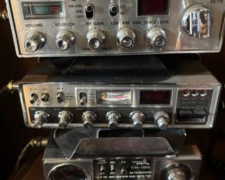 Cobra 140 GTL 40-Channel CB Radio, Royce 613 40-Channel CB Radio, Regency CR-185 CB Radio