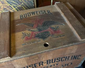 1876-1976 Anheuser Busch Inc. Centennial Beer Crate