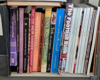 Assorted Books and Binders Collection