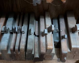 Collection of Antique Woodworking Planes