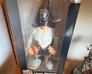Las Vegas Raiders NFL Team Gnome