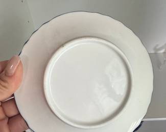 Flow Blue Porcelain Tea Set