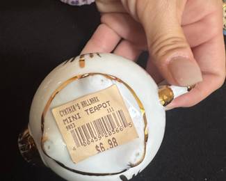 Cynthia's Hallmark Mini Teapot