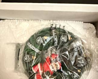 Oakland Raiders Christmas Ornaments (2016 & 2017)
