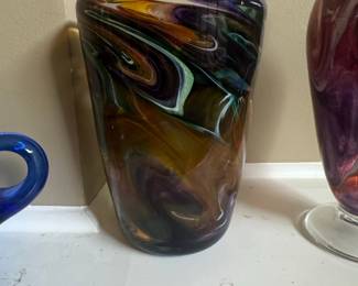 Swarovski Art Glass Vase