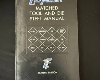 Carpenter Matched Tool and Die Steel Manual