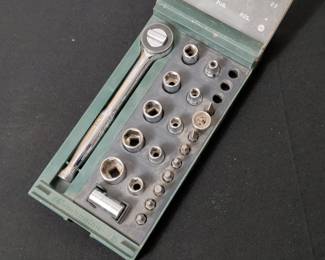 SAE 1/4" Dr. Bit Adapter Ratchet Set