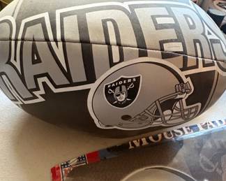 Las Vegas Raiders Rawlings Rubber Football