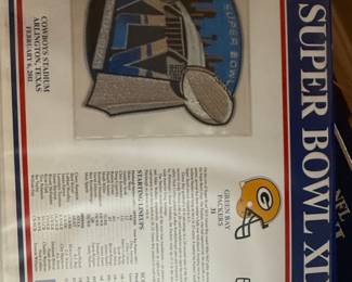 The Official NFL Super Bowl Patch Collection by Willabee & Ward