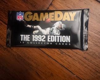 1992 Gameday NFL Football Cards - Factory Sealed Box