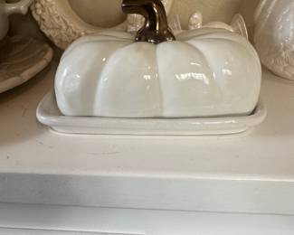 Better Homes and Gardens Pumpkin Butter Dish