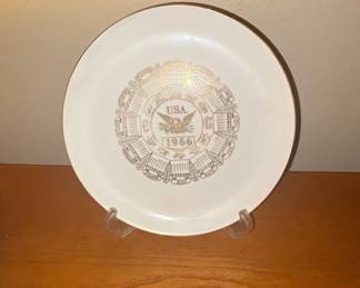 1966 Taylor Smith & Taylor USA Calendar Plate