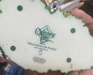 Charming Tails "Wheel Always Be Friends" Figurine