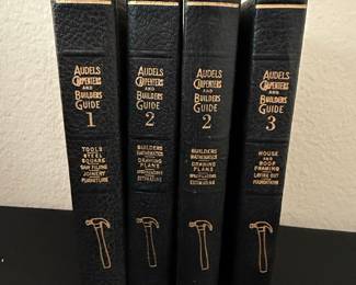 Audels Carpenters and Builders Guide Set (Volumes 1-3)