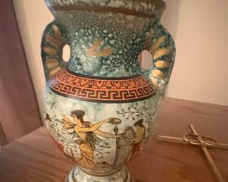 Amphora Vase with Muse Playing Lyre