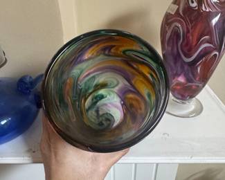 Swarovski Art Glass Vase