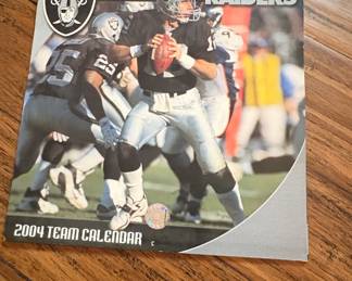 Oakland Raiders 2004 Team Calendar