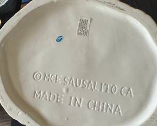 MCE Sausalito CA Christmas Tree Cookie Jar