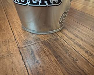Oakland Raiders Galvanized Metal Ice Bucket