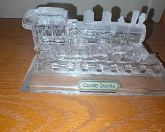 Hafner Crystal Casey Jones Locomotive