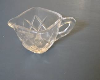 Fostoria American Clear Glass Creamer
