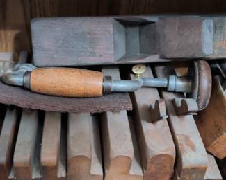 Collection of Antique Woodworking Planes
