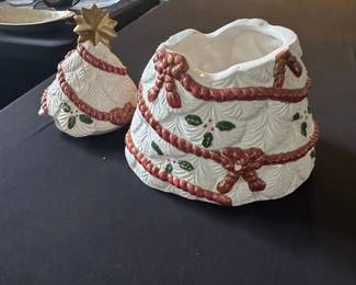 MCE Sausalito CA Christmas Tree Cookie Jar