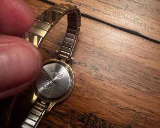 Carriage by Timex Women's Gold-Tone Expansion Band Watch