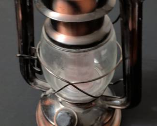 Northpoint Vintage Copper Battery Operated LED Lantern
