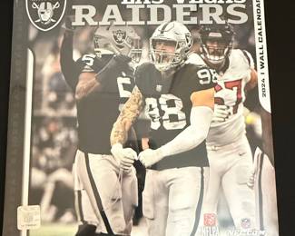 Las Vegas Raiders 2024 Wall Calendar